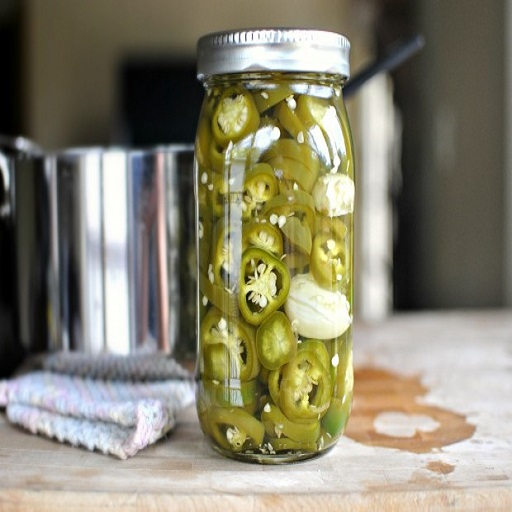 Organic Preserved Jalapeno Peppers